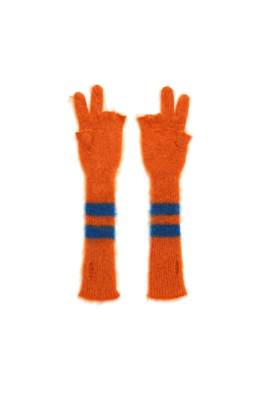 Peace Mohair Gloves