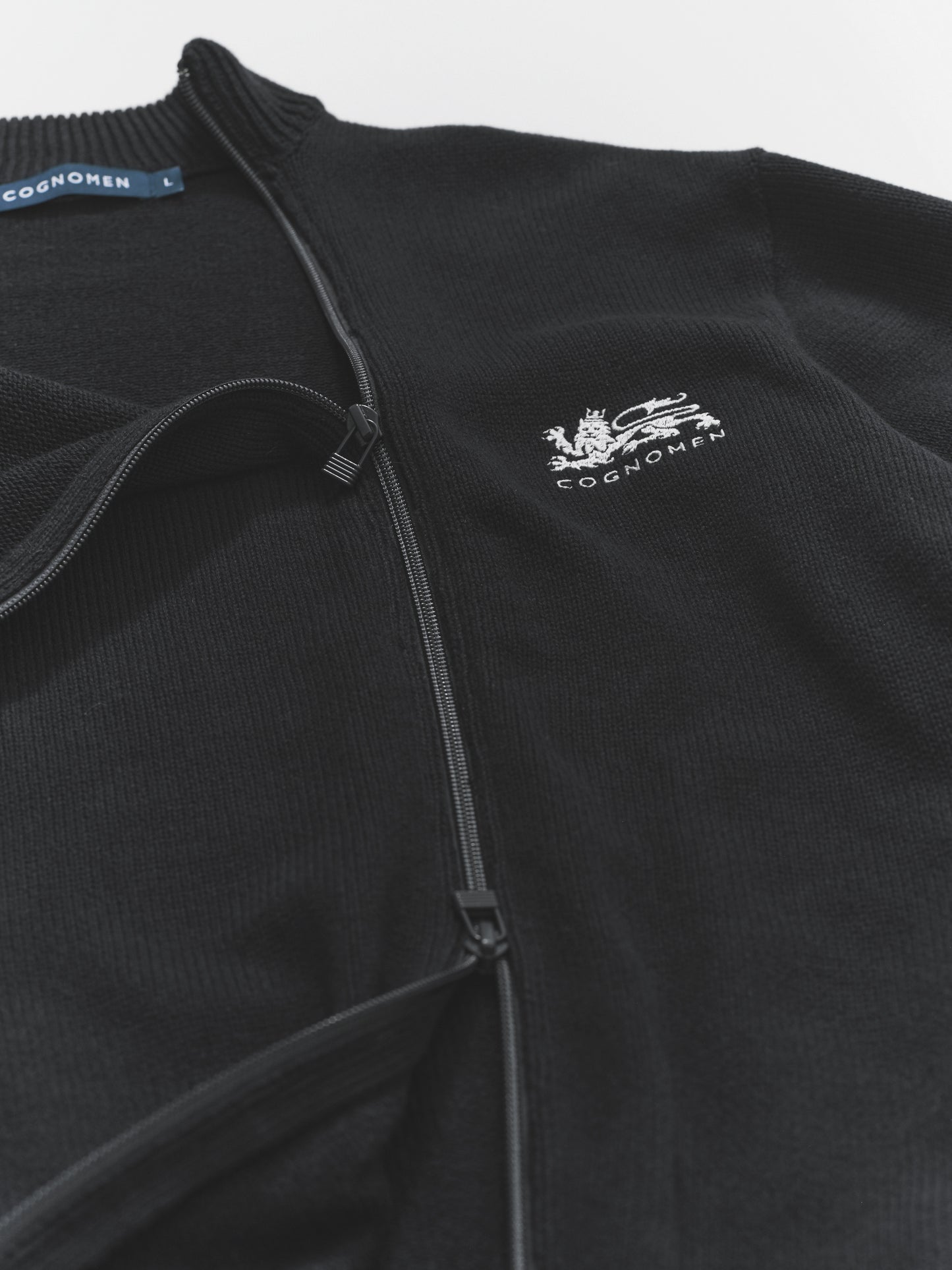 ADJUSTABLE KNIT TRACK JACKET