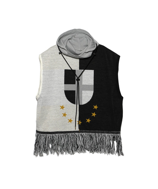 MIXED RACE KNIT VEST