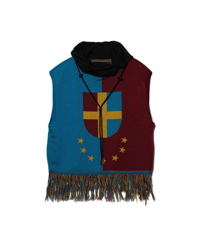 MIXED RACE KNIT VEST